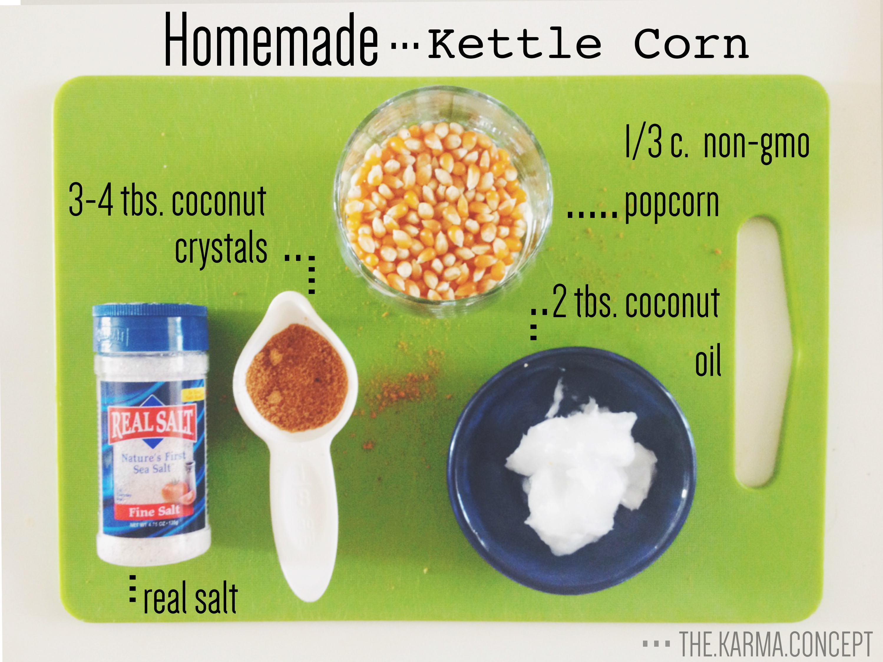 Homemade: Kettle Corn Popcorn  